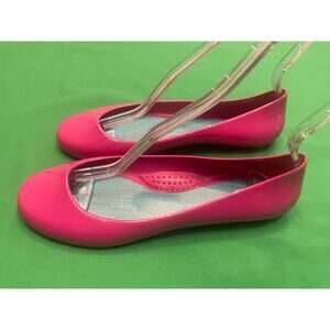 Oka B Pink Taylor Shiny Ballet Flats  Size 9 Comfort, Casual